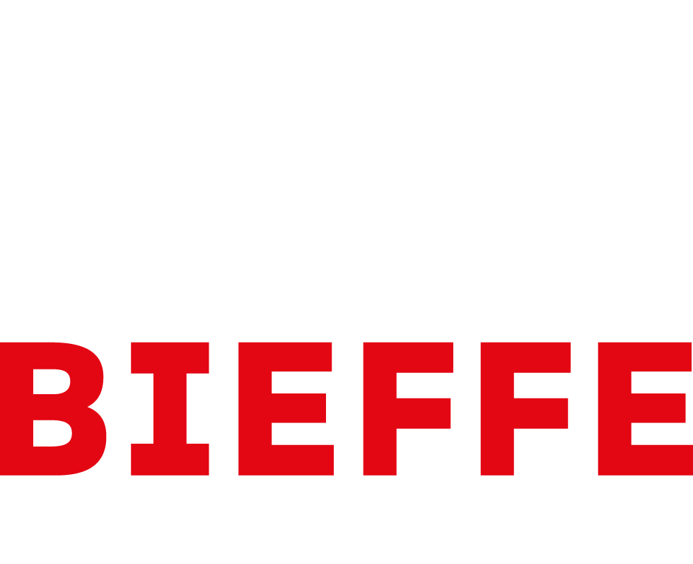 Logo Bieffe negativo